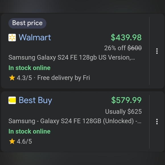 Samsung Gallaxy S 24 Fe Only Used For 2 Months. Excellant Condition - Picture 2 of 2